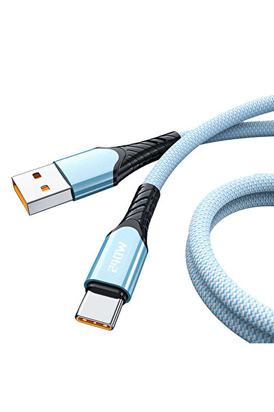 Choice7 2m Blue NNBILI 240W 5A Fast Charge USB A to Type C Quick Charge Cable...