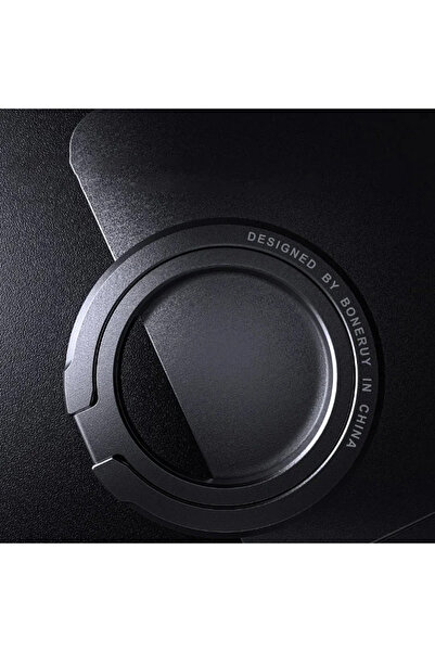 Choice4 black Magnetic Phone Ring Holder MagSafe Compatible 360° Rotatable Fo...