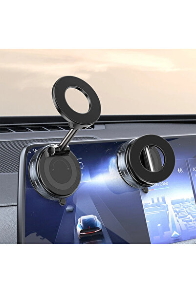 Choice1 black2 K007 Strong Magnetic Car Phone Holder Foldable Design 360° Adj...