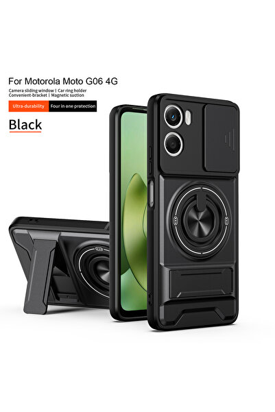 Choice8 Motorola Moto G06 SJia - Black For G06 Case Moto G06 Power Cover Moto...
