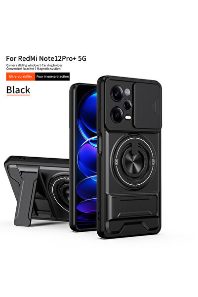 Choice4 Redmi Note 12 Pro+ SJia - Black For Redmi Note 12 Pro+ Case Redmi Not...