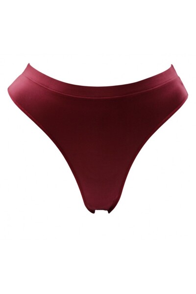 VELVET TOUCH Γυναικείο Σλιπ Μπορντό 4135BOR, Χρώμα ΜΠΟΡΝΤΟ, Μέγεθος L