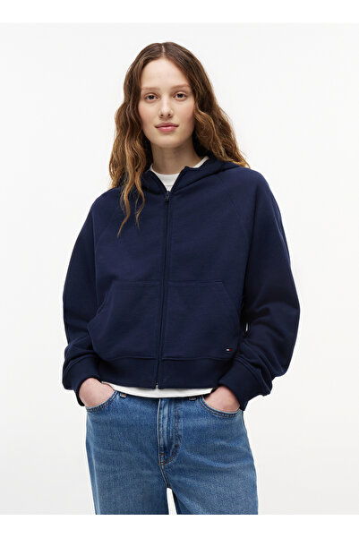 Tommy Jeans Lacivert Kadın Sweatshirt DW0DW22834C1G