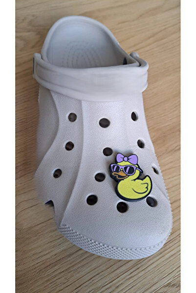 DU&ER 2Pcs Cute Duck Sabo Slipper Ornament Duck Charm Shoe Accessory Slipper ...