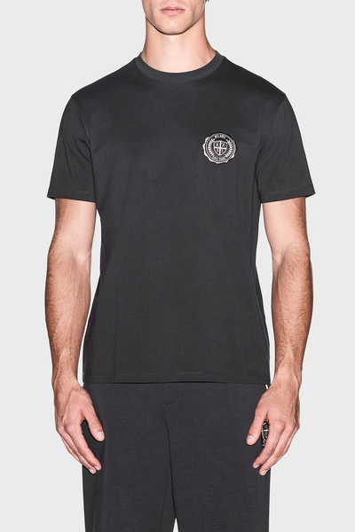 Armani Exchange Logo 100% Cotton Crew Neck t Shirt Men t Shirt Xm003078 Af103...
