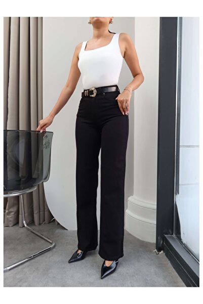 ESRAHELVACI    High Waist Pipe Leg Jean