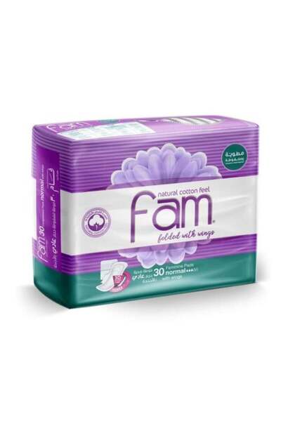 FAM Maxi Folded Sanitary Pads - Regular 30 Pads