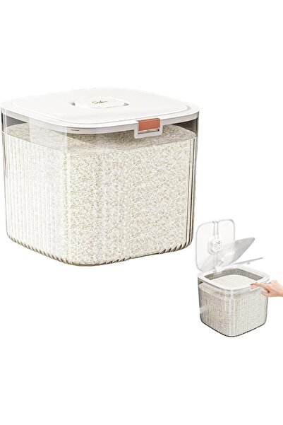 GENERAL Airtight Rice Storage Container,Large Food Storage Bin for Kitchen wi...
