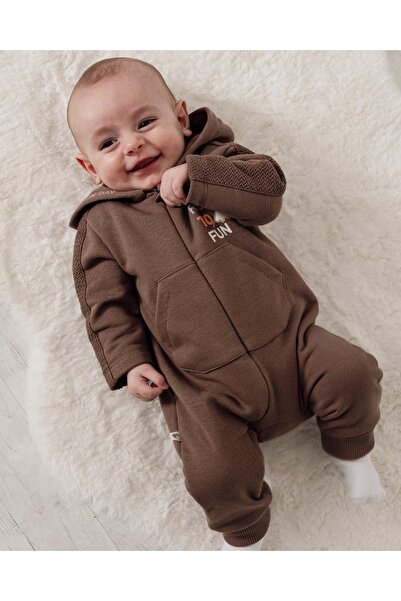 Caramell Barbosa Winter Fun Day 3 Threaded Knitted Baby Boy Lux Jumpsuit