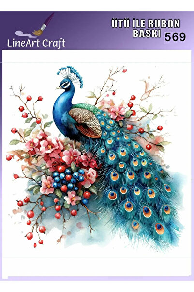 LİNEART Ütü İle Yapışan Rubon transfer R569 30x30cm