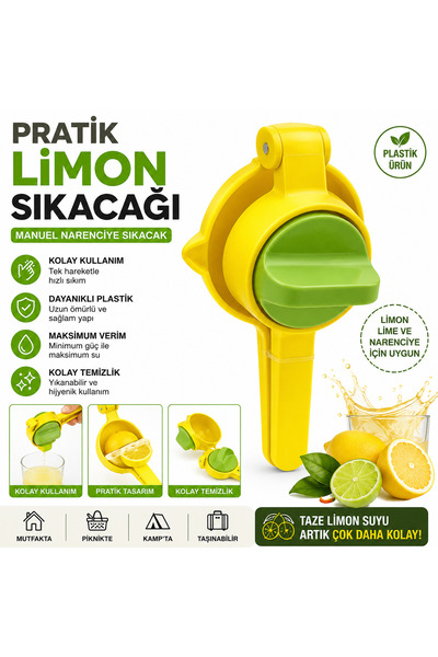 Genel Markalar PRATİK MANUEL LİMON SIKACAĞI