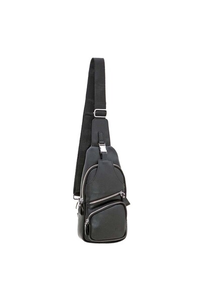 Bartuggi δερμάτινη Τσάντα στήθους Body bag 33-718-110610-42-BLACK