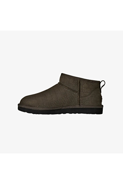 UGG Classic Ultra Mini Embossed Boot Dense Smoke