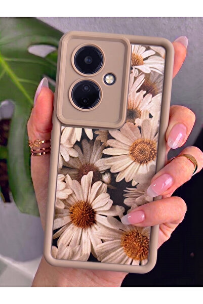 Rivor Vivo V29 Lite 5G Uyumlu Kılıf Kamera Korumalı Vintage Papatya Desenli K...