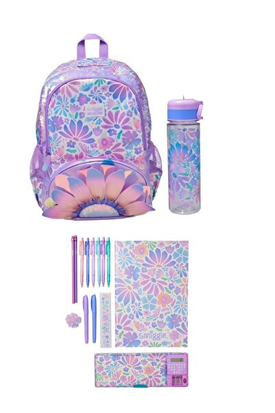 SMIGGLE Bloom Bag, Water Bottle, Pen Holder, Stationery Set, Gift