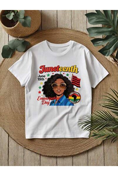 2BIR Women's Juneteenth Freedom Day T-Shirt - African-Inspired Design, Black ...