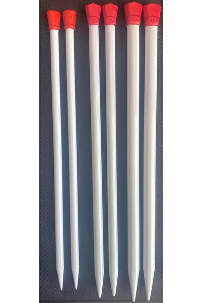 Belomia Hobby 35 CM LÜX ÖRGÜ ŞİŞ SETİ 3 ÇİFT EN BÜYÜK NUMARALAR 2 DEV ŞİŞ SET...
