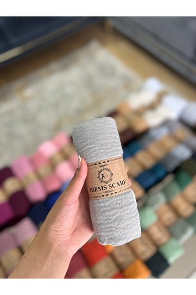 Genel Markalar İREMSSCARF GRİ BÜRÜMCÜK ŞAL