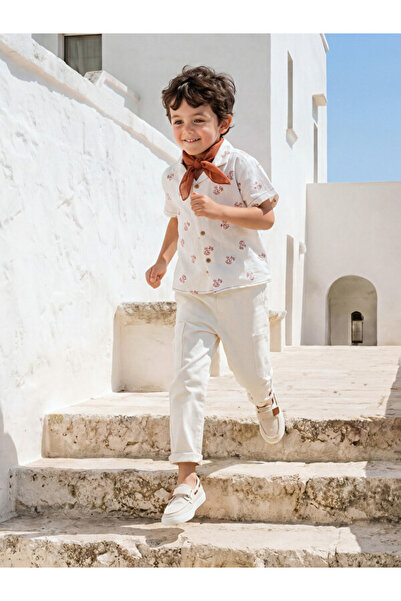 LC Waikiki Esvab • Modern & Distinctive Boys' Gabardine Trousers with Waist D...