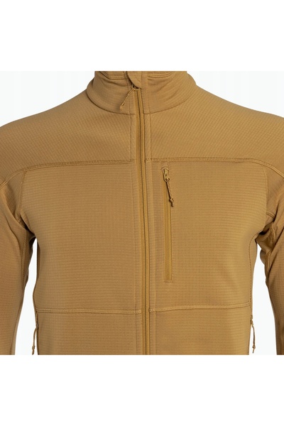 Fjällräven Hanorac Abisko Lite Fleece din fleece polar maro pentru bărbați, m...