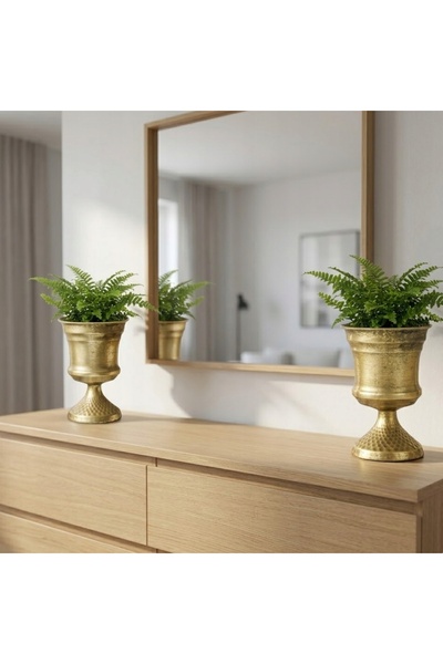 NO BRAND HUSĂ PENTRU GHIVECI GHIVECI 19X13 CM DIN METAL DECORAȚIUNI GHIVECI A...