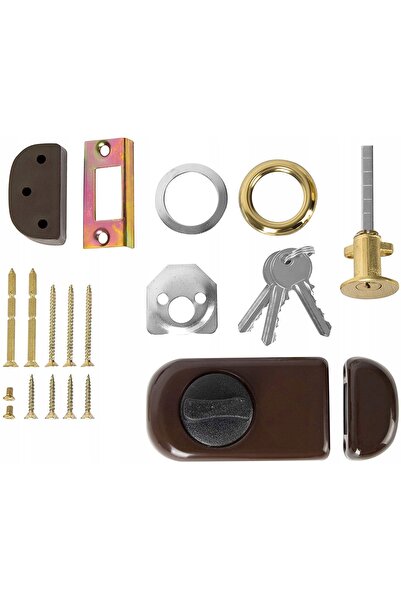 NO BRAND ATOM 60mm lacăt tip bronz LUCNIK SET