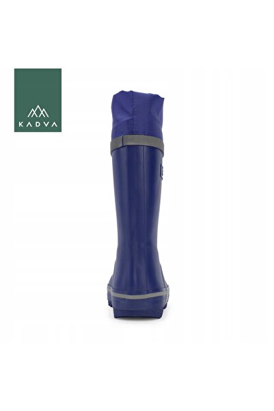 NO BRAND KADVA PuddleProof JR cizme de ploaie pentru copii cu reflectoare alb...