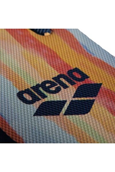 ARENA Șlapi de plajă japonezi de damă, cu imprimeu multicolor cu dungi, mărim...