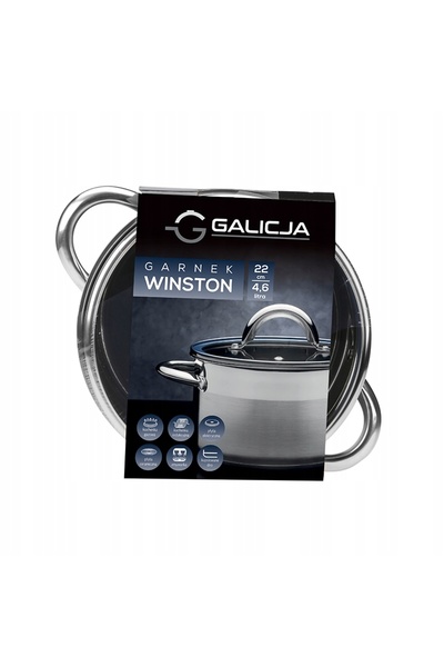 NO BRAND Oală de oțel Winston 3,4 L Galicia