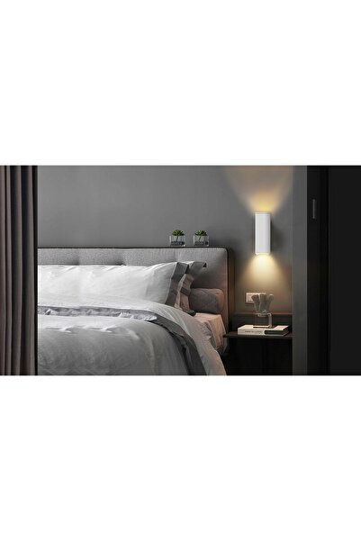NO BRAND Aplică LED de perete pentru exterior, lampă de grădină, 2xGU10, IP65...