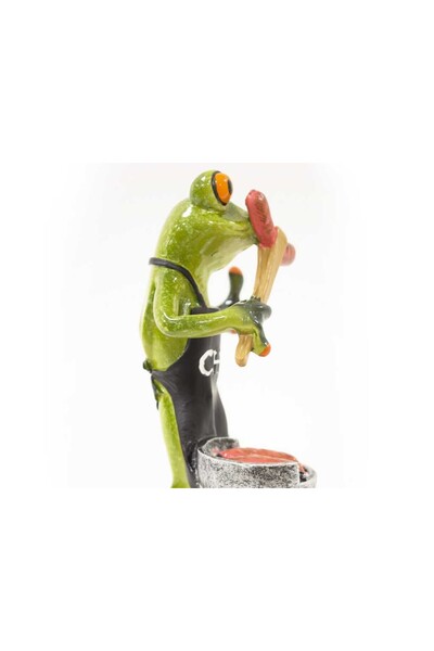 NO BRAND Figurină broască, decorațiune, decor cameră, sculptură, cadou, 16x9 ...