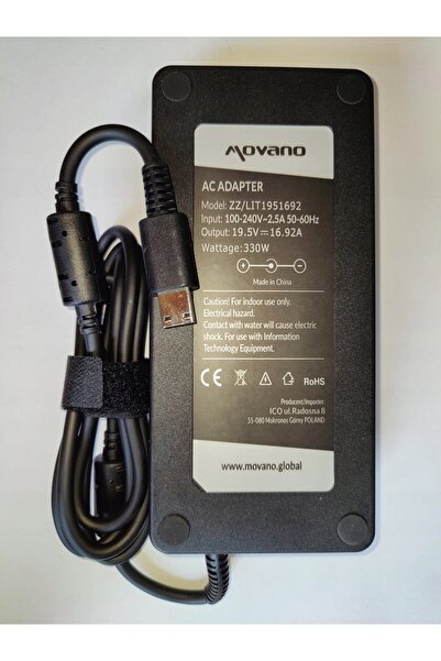 NO BRAND Sursă de alimentare movano 19.5V 16.92A (USB) 330W pentru MSI