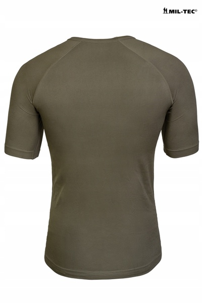 Mil-Tec Tricou termic cu mânecă scurtă - Verde măsliniu