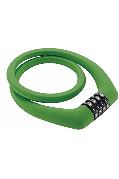 NO BRAND Cablu antifurt bicicletă Giant SURELOCK GUMI CABLE verde