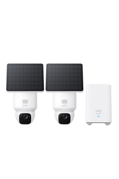 eufy Cam Solo E30 2 unități cu panou solar și HomeBase S380 WIFI