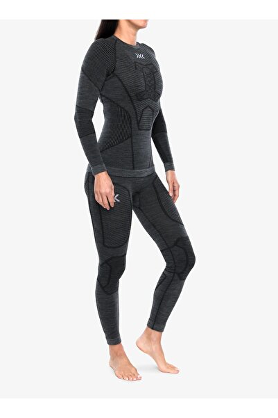NO BRAND Tricou termoactiv pentru femei X-Bionic Symbio Merino Shirt LS - gri...