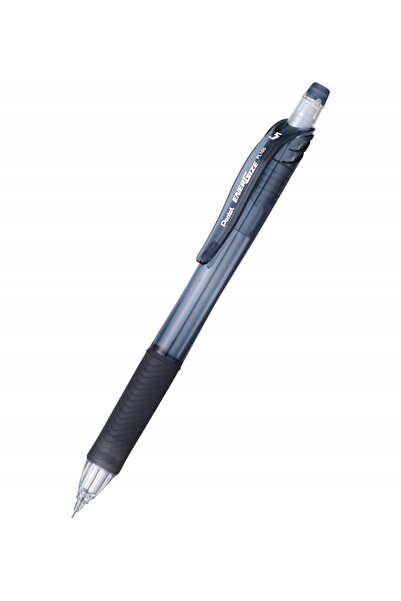 Pentel Creion mecanic HB cu radieră 0,5 ENRGIZE PL105 A negru x 12 bucăți