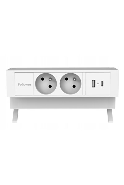 Fellowes Power Desk 2 prelungitor de birou, tip E, 2m, alb
