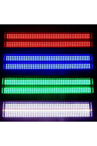 NO BRAND Stroboscop scenic LED RGB Alb rece Chihlimbar SMD5050 Telecomandă fă...