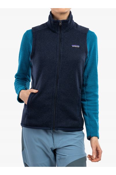 Patagonia Vestă pulover de calitate superioară pentru femei - nouă, bleumarin...