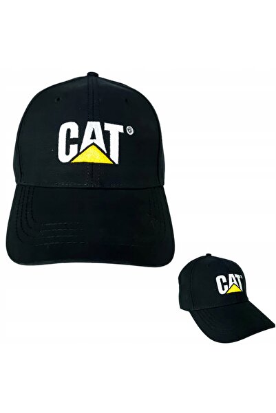 Caterpillar Șapcă de baseball neagră, mărime unică.