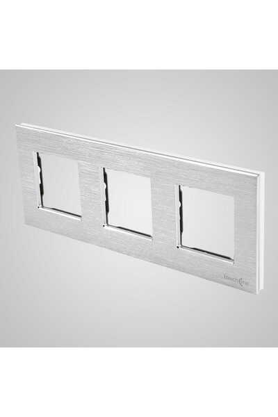 NO BRAND TOUCHME TM617W Ramă triplă 86X228MM Aluminiu