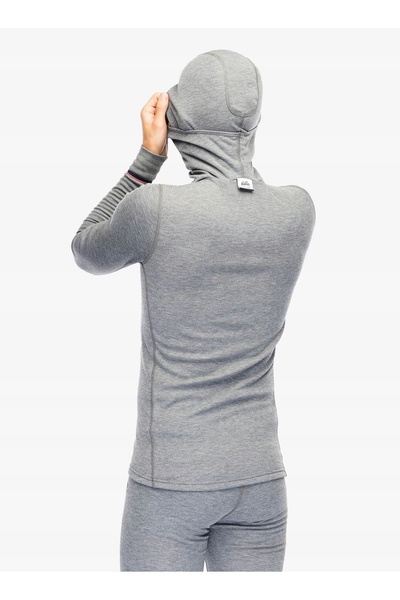 Odlo Active Warm Originals BL Top Facemask LS gri XXL
