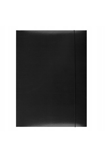 OFFICE products Dosar pentru autocolante A4 negru lăcuit, cu aripioare din ca...