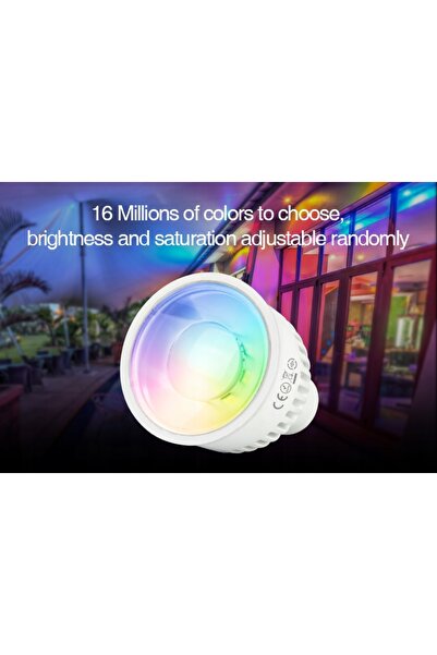 NO BRAND 1X Bec LED FUT106 RGBCCT GU10 Milight FUT092