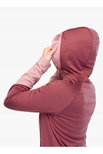 Peak Performance Hanorac de damă Rider Essentials Zip Hood - wild rouge M