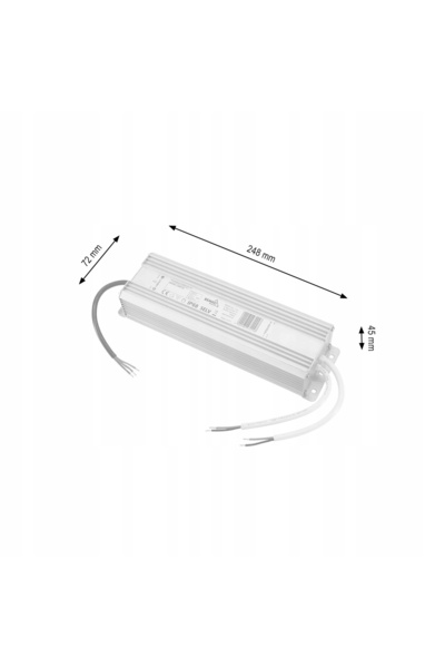 Bemko Sursă de alimentare electronică LED hermetică IP68 24V 150W