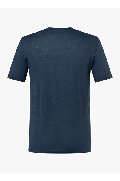 NO BRAND Tricou merino Super. Kanulines Tee - afine/tutun uscat XL