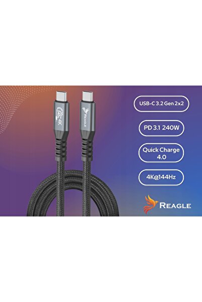 NO BRAND Cablu USB-C 3M ÎNCĂRCARE RAPIDĂ PD240W QC 4.0 USB 3.2 TIP C 20Gbps 4...