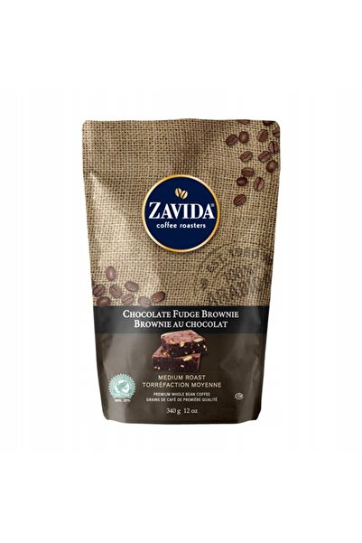 NO BRAND Baton de ciocolată cu cafea aromatizată Zavida, tip brownie, 340g